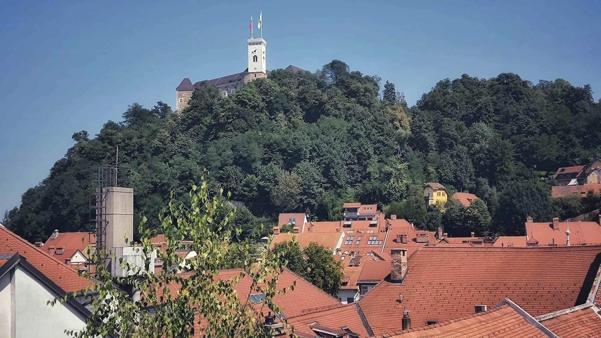 Penthouse View In Town Apartment Ljubljana