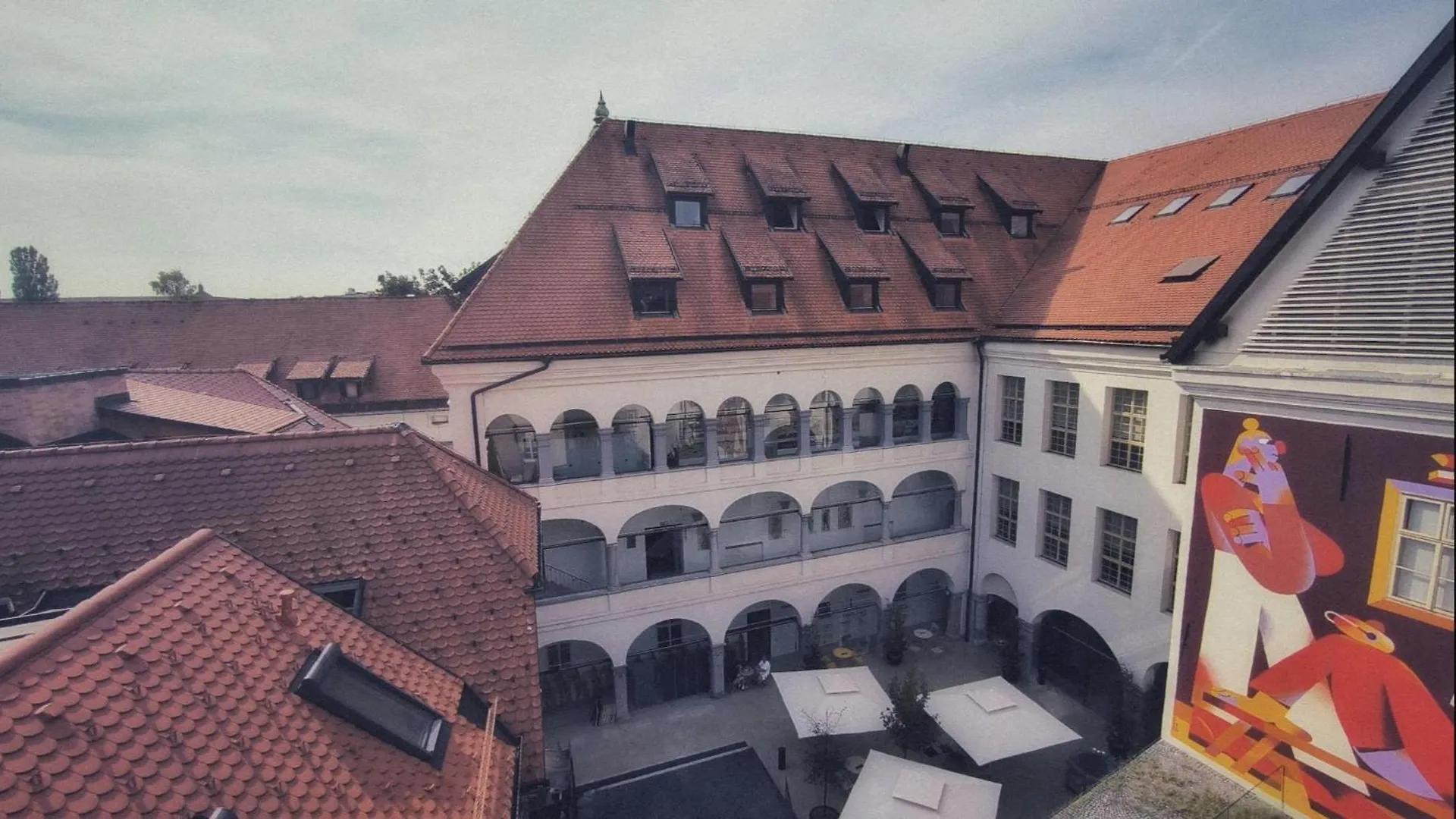 Penthouse View In Town Lägenhet Ljubljana Slovenien